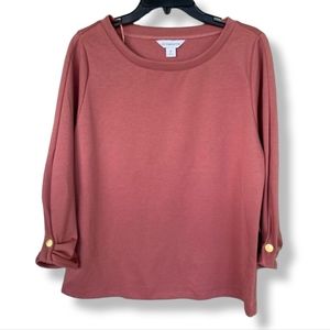 NWT LIZ CLAIBORNE PULLOVER TOP